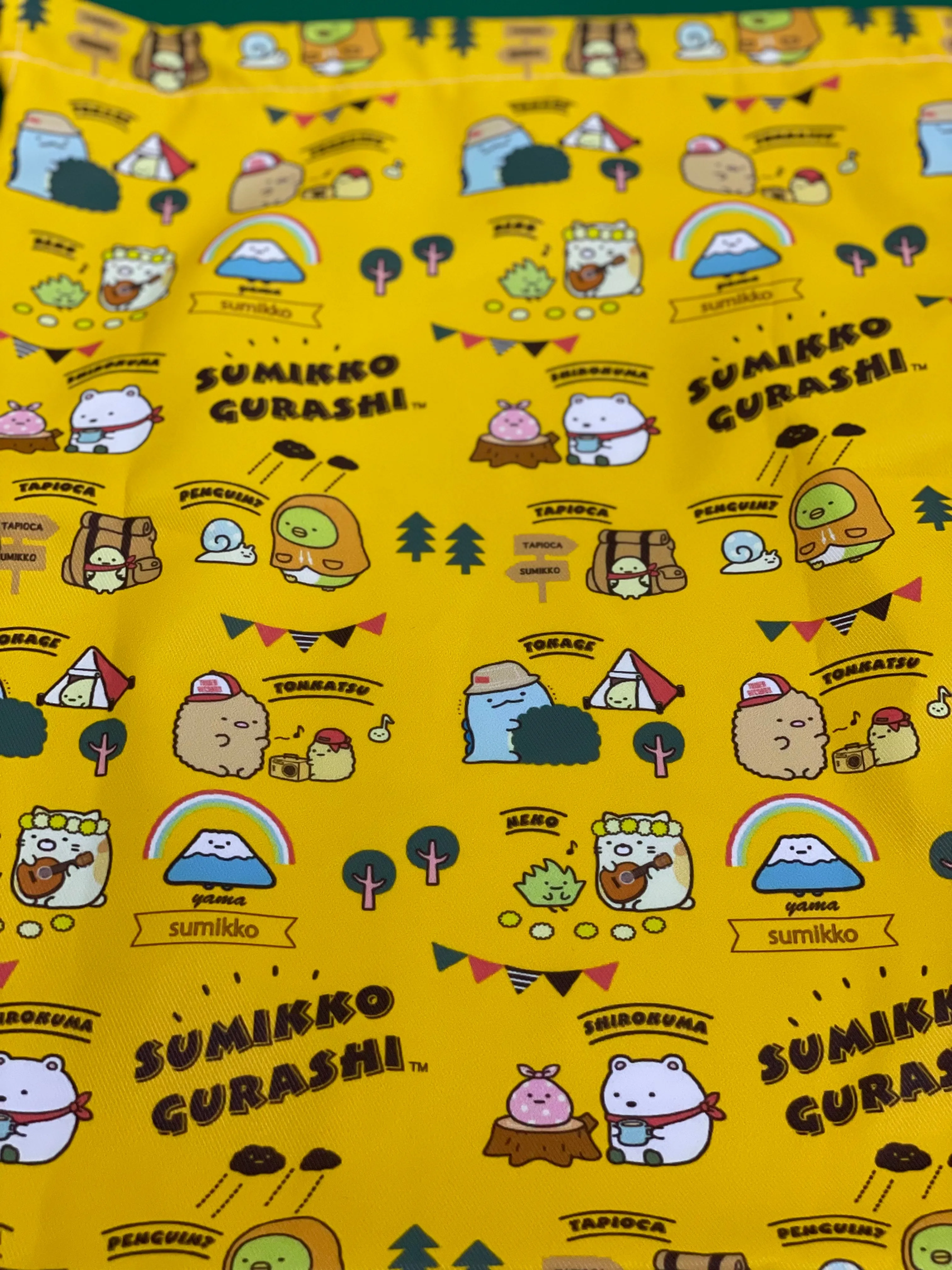 Lis..Handmade Water Resistant shoes bag (Sumikko Gurashi 113)