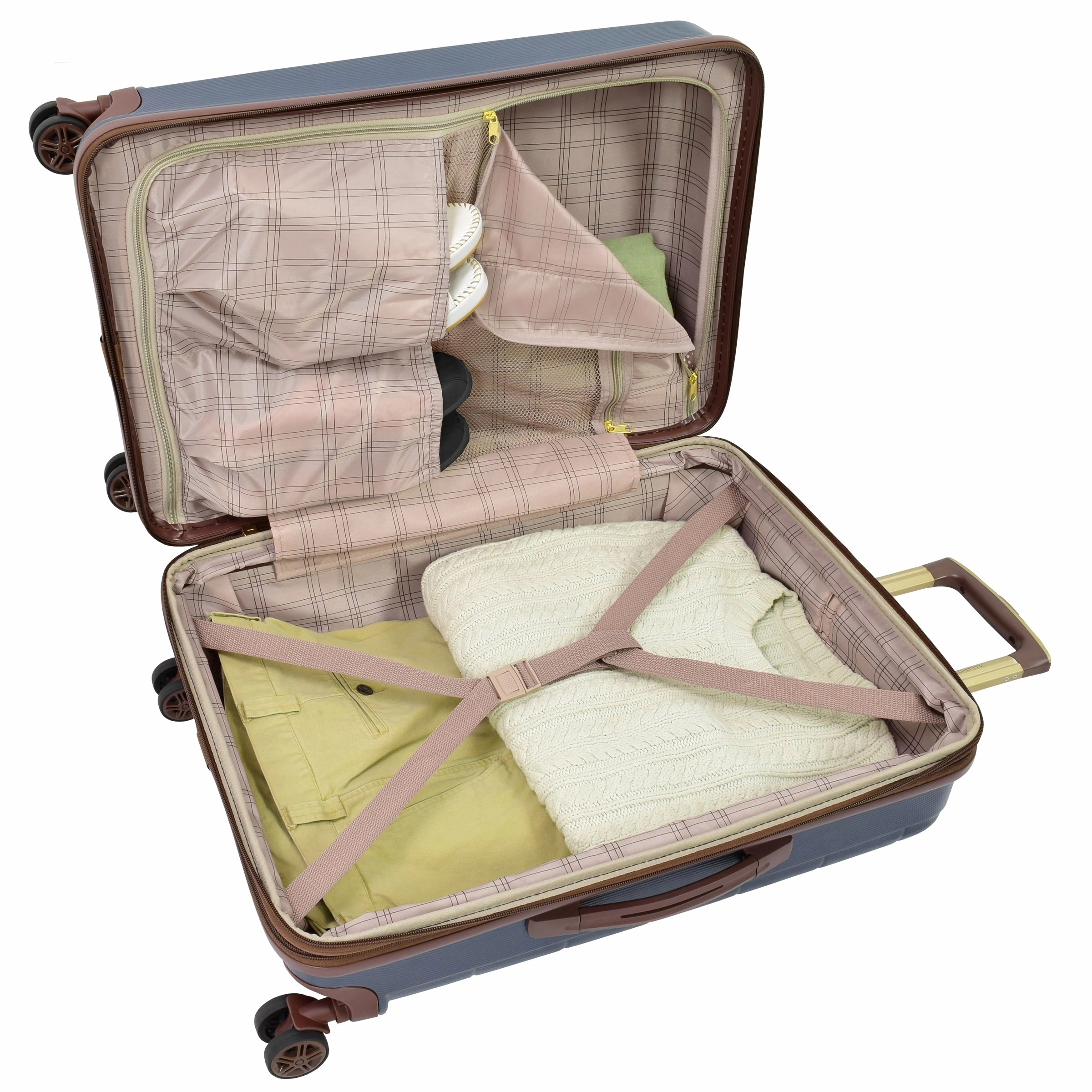 London Fog Brentwood 24" 4-Wheel Medium Luggage