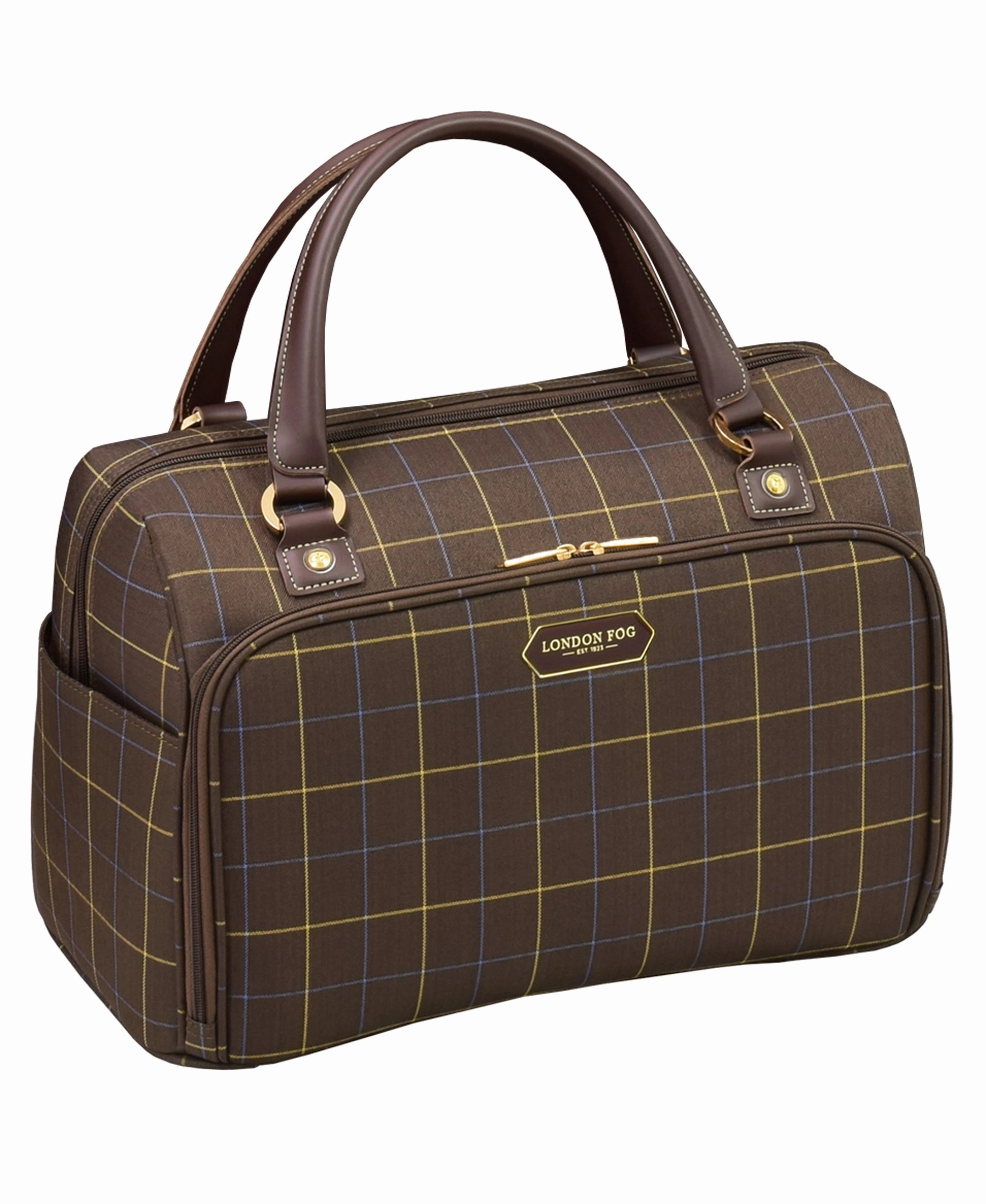 London Fog Brentwood 4 Piece Set (20"/24"/28"/Tote) 4-Wheel Luggage Sets