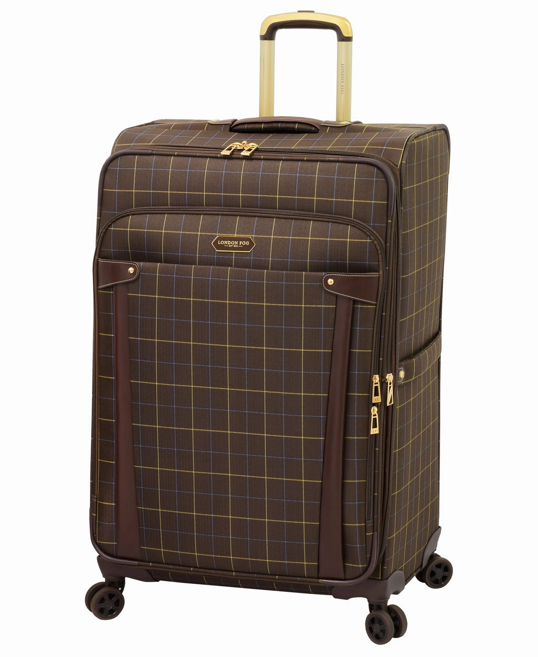 London Fog Brentwood 4 Piece Set (20"/24"/28"/Tote) 4-Wheel Luggage Sets