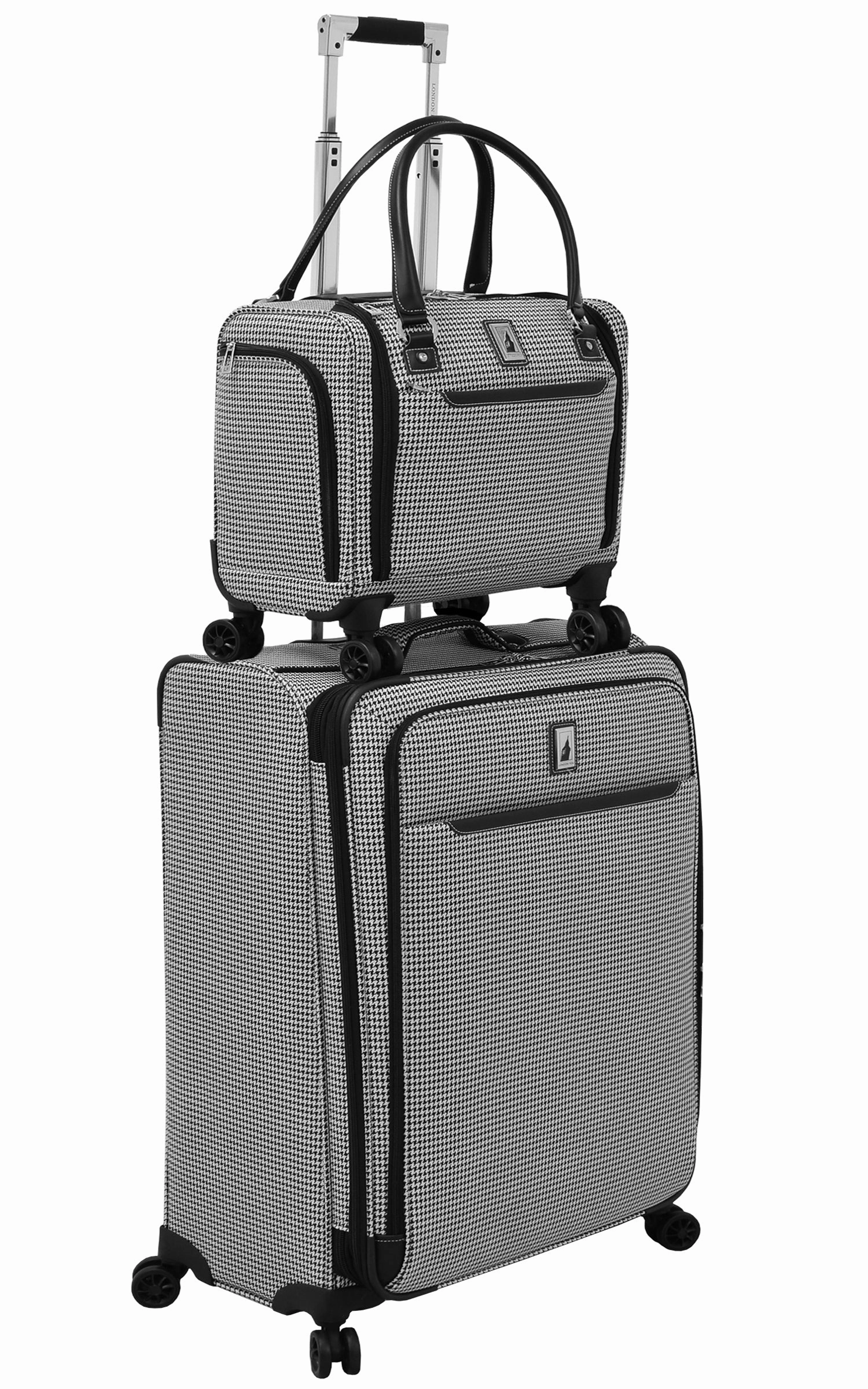 London Fog Cambridge II 15" 8 Wheel Under Seat Bag
