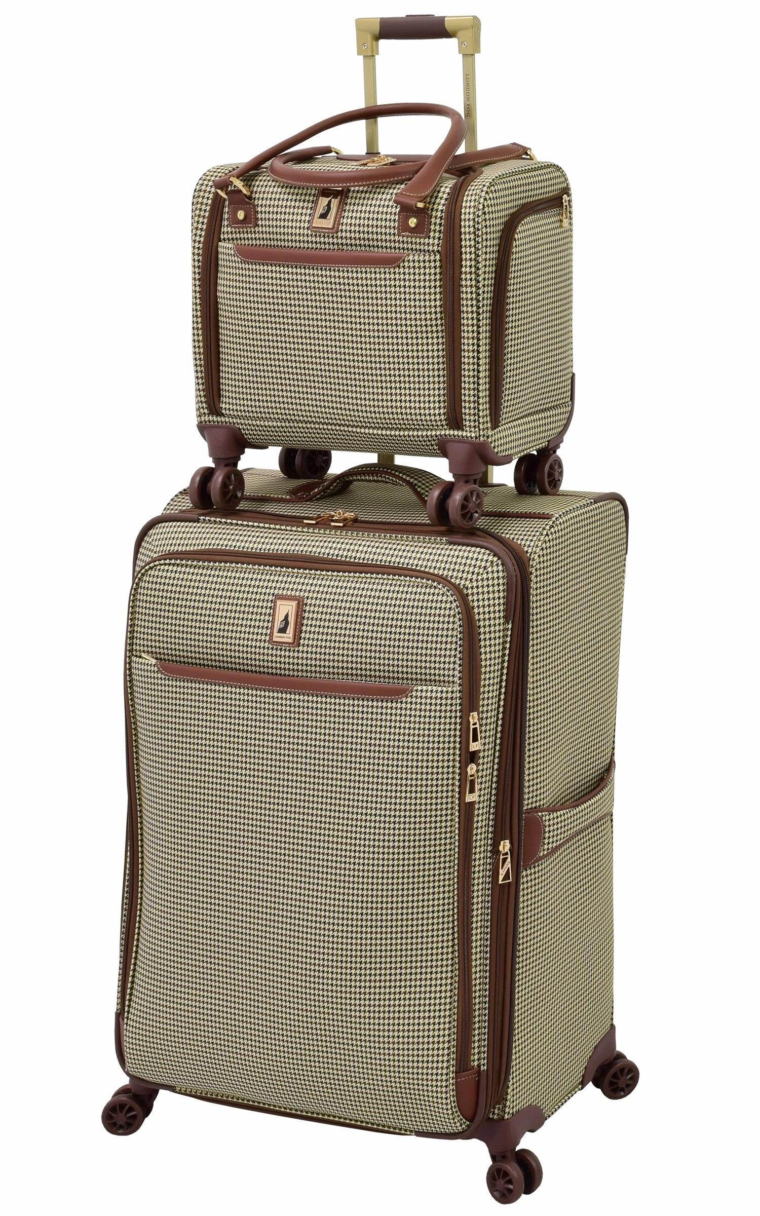 London Fog Cambridge II 15" 8 Wheel Under Seat Bag