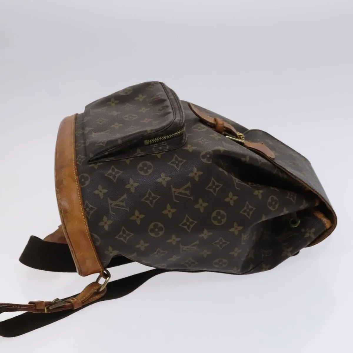 Louis Vuitton Montsouris Gm Canvas Backpack Bag (Pre-Owned)