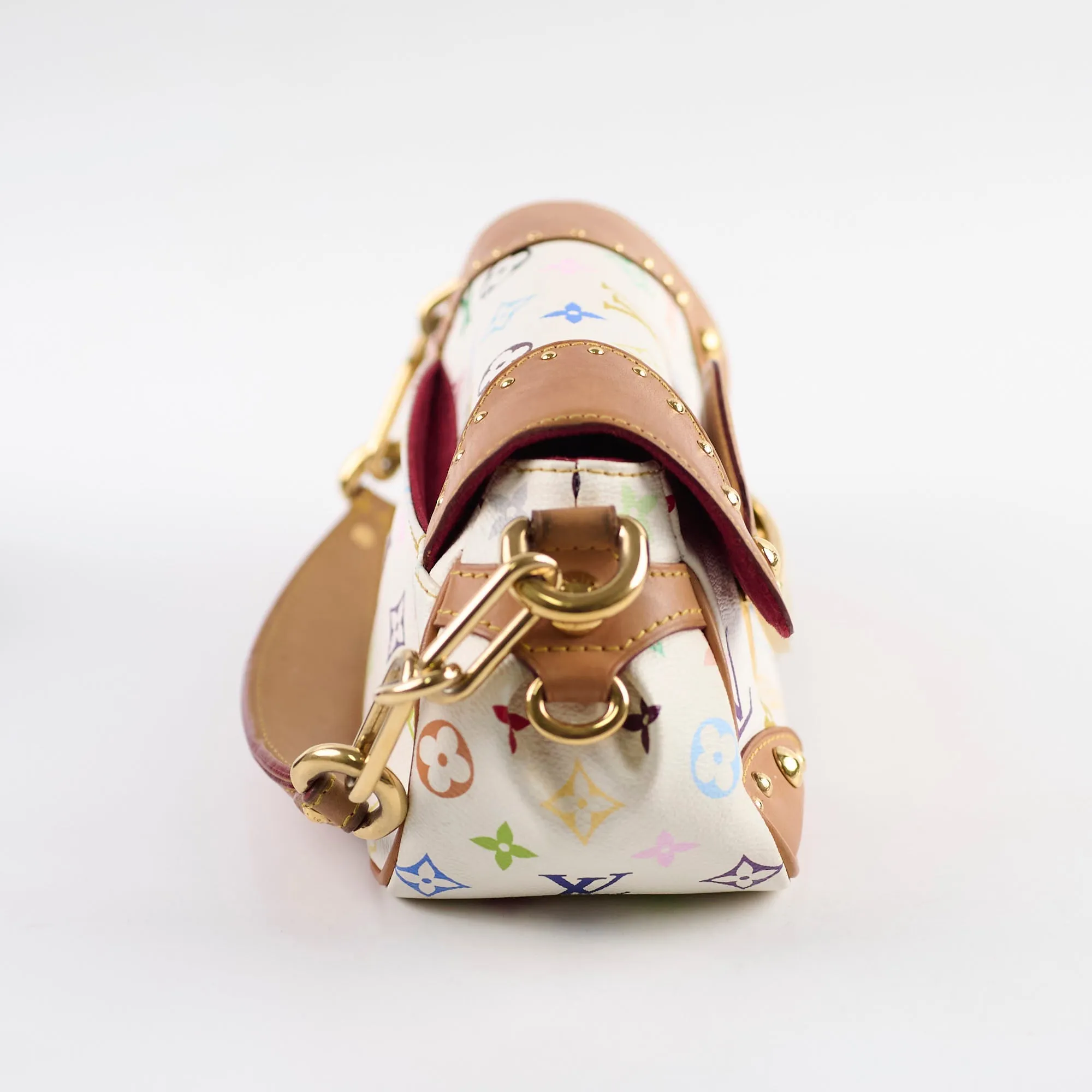 Louis Vuitton Multicolor Shoulder Bag White