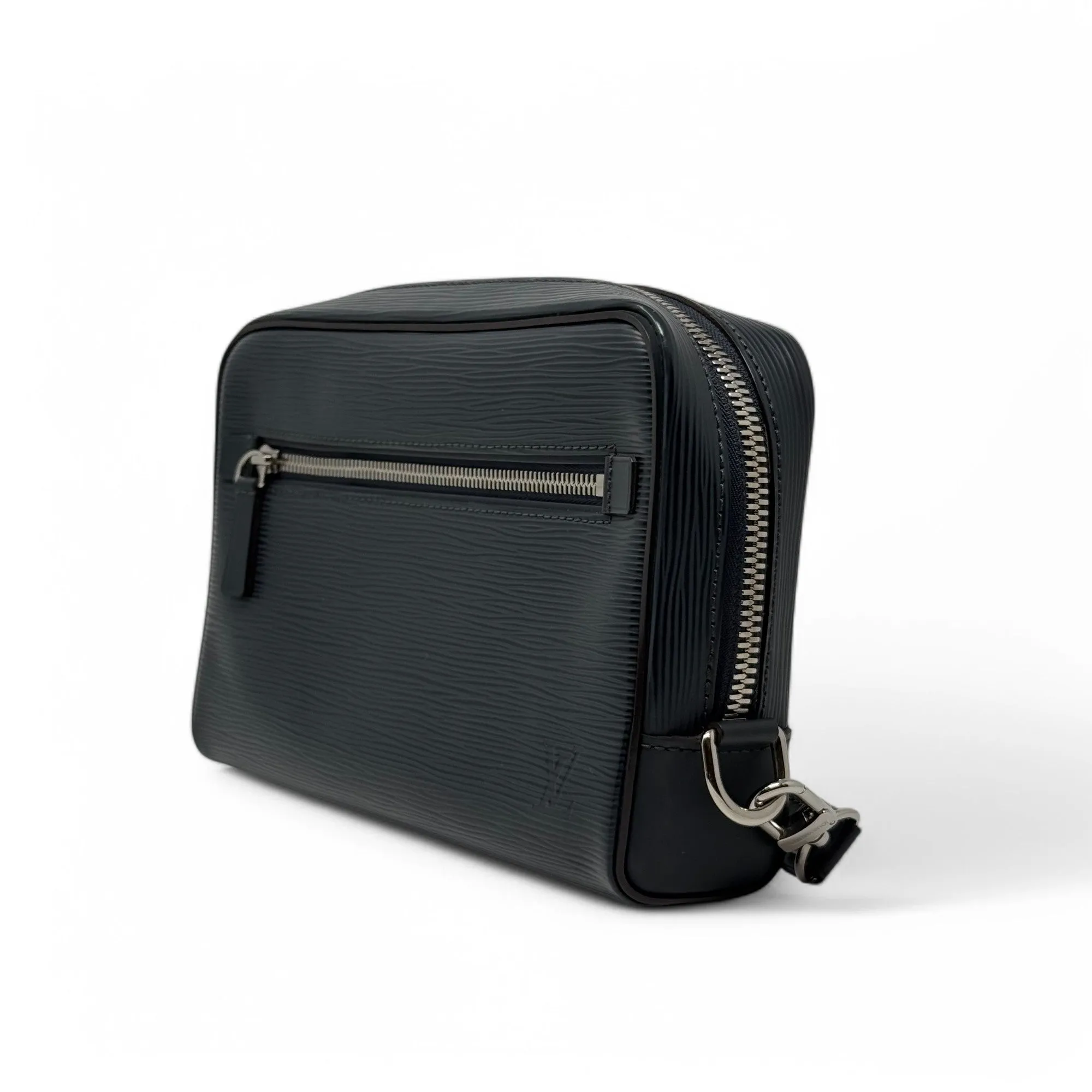 Louis Vuitton Navy Epi Kasai Clutch