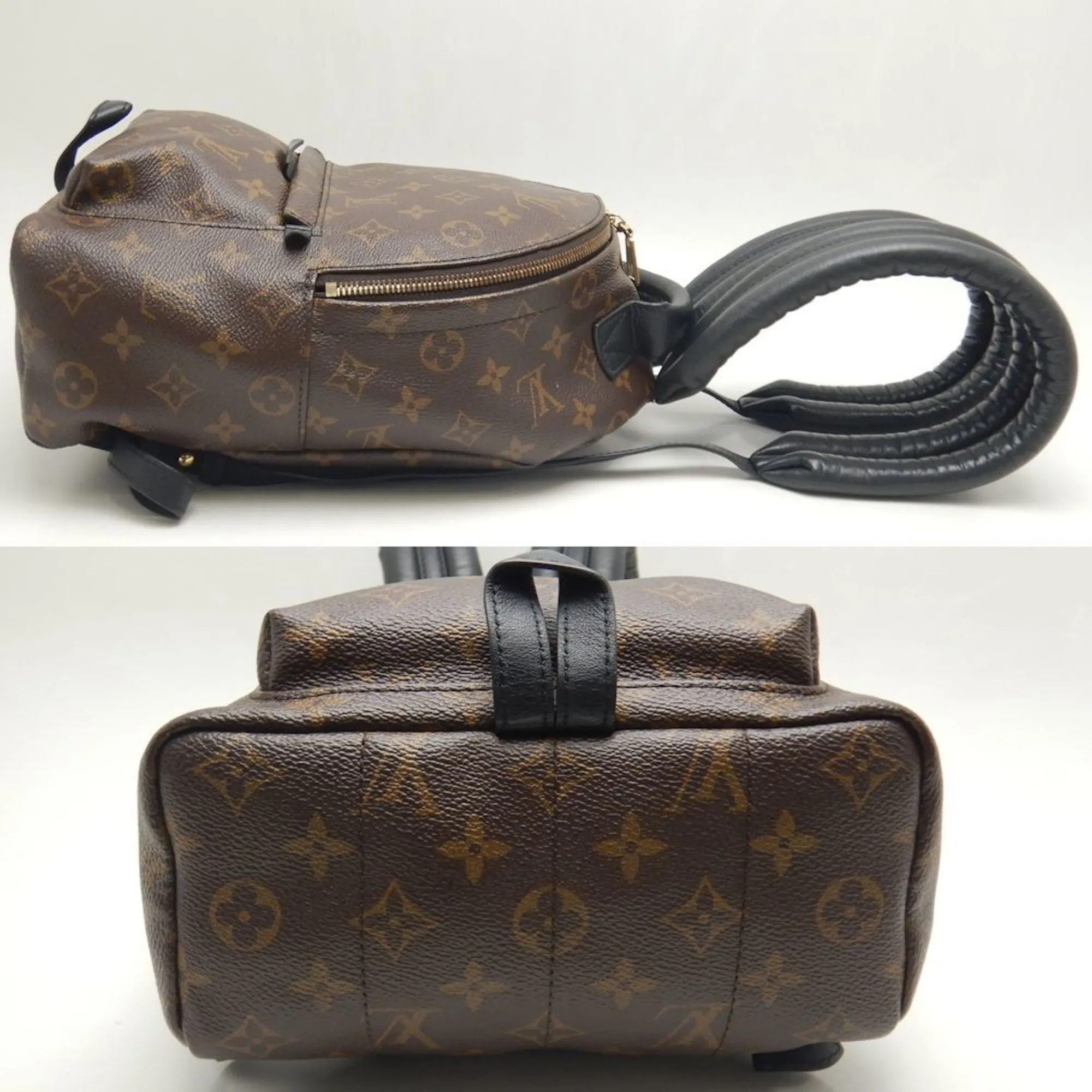 Louis Vuitton Palm Springs Canvas Backpack Bag (Pre-Owned)