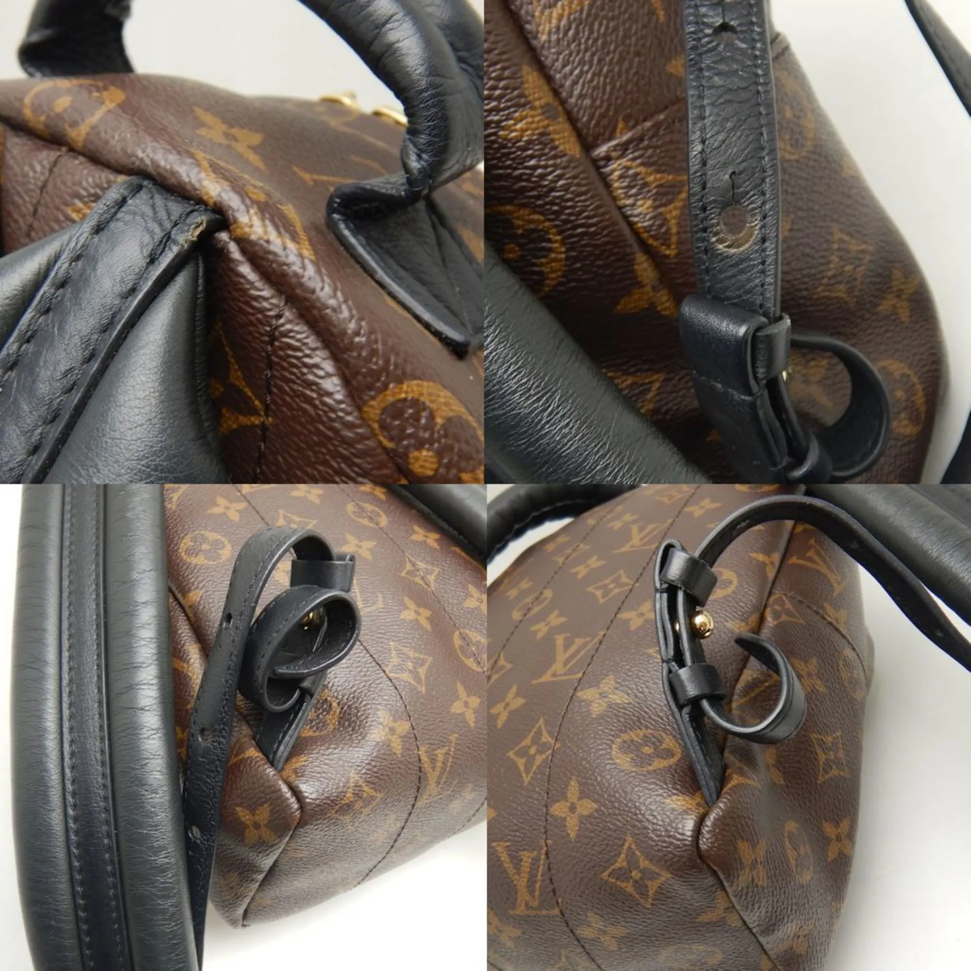 Louis Vuitton Palm Springs Canvas Backpack Bag (Pre-Owned)