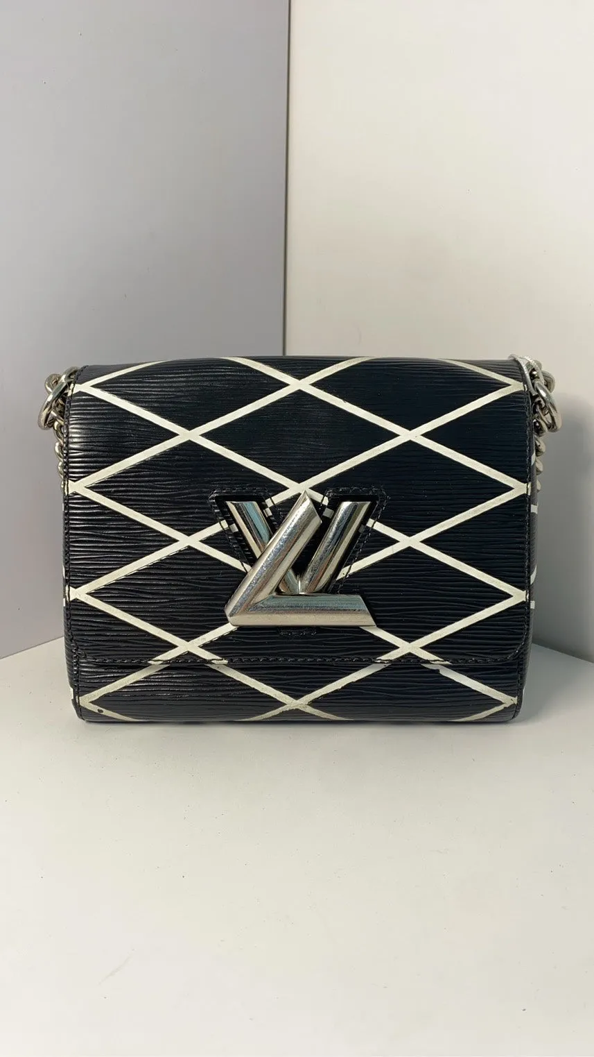 Louis Vuitton Twist Small Black Shoulder Bag - Preloved