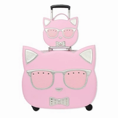 Lovely Cosmetic Bag Hello Kitty Girl Students Trolley Case Women Rolling Travel  Suitcase Luggage