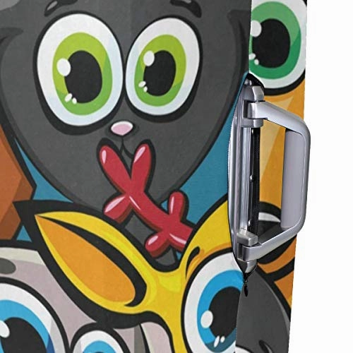Luggage Cover Suitcase Funny Animals Luggage Cover Travel Case Bag Protector for Kid Girls Travel