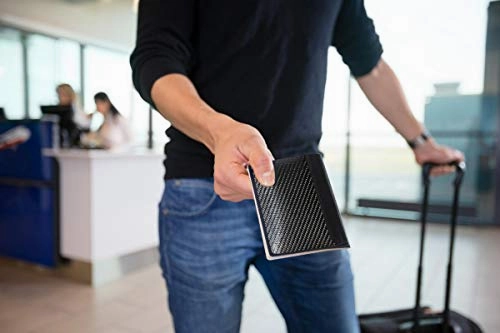Luxury Leather Passport Holder RFID Blocking Technology Wallet - Slim, Minimalist Sleeve Wallets