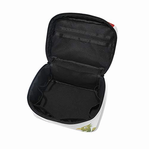 Makeup Organizer Set Of Birds Womens Zip Toiletry Bag Large Case Cosmetic Bags