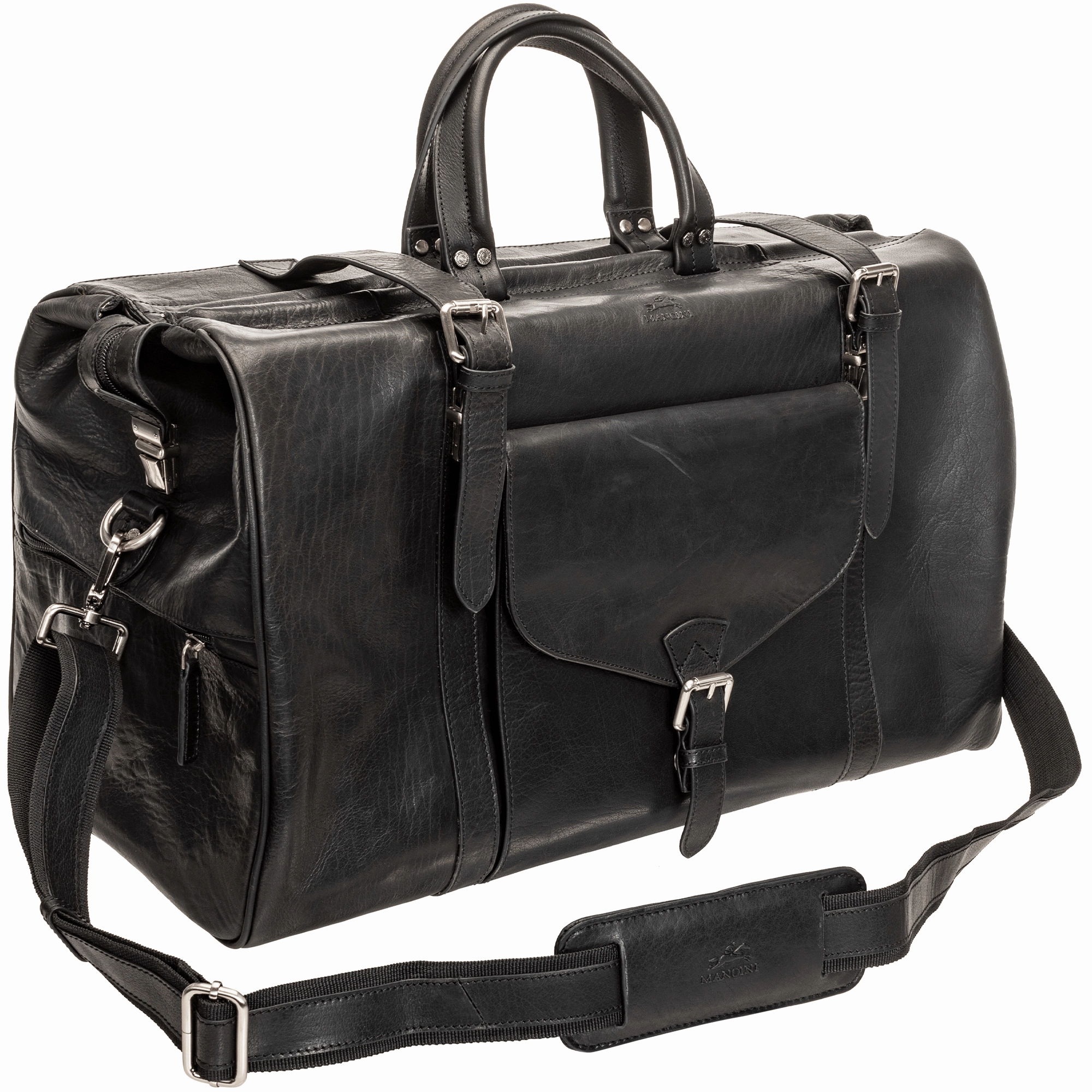 Mancini BUFFALO Dowel Rod Carry-on Duffle Bag