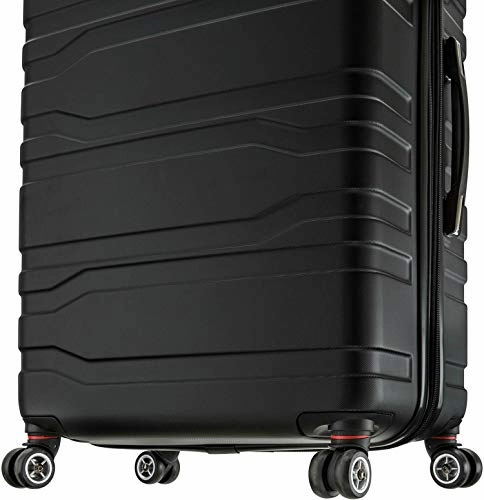 Mancini Leather Goods San Marino 3 Piece Lightweight Hardside Spinner Luggage