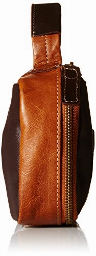 Marc New York Men'S Genuine Leather Express Travel Kit, Brown/Cognac, One Size