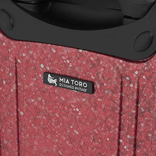 Mia Toro Italy Annata Hardside 28" Spinner, Silver