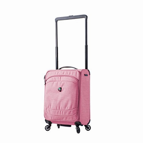 Mia Toro M1127-20In-Fuc Italy Kitelite Strato Softside Spinner 20" Carry-On, Multicolored