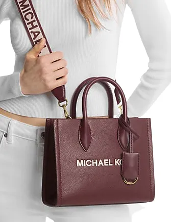 Michael Michael Kors Mirella Small Pebbled Leather Crossbody Bag