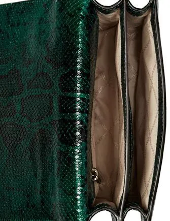 Michael Michael Kors Mott Python Chain Shoulder Bag