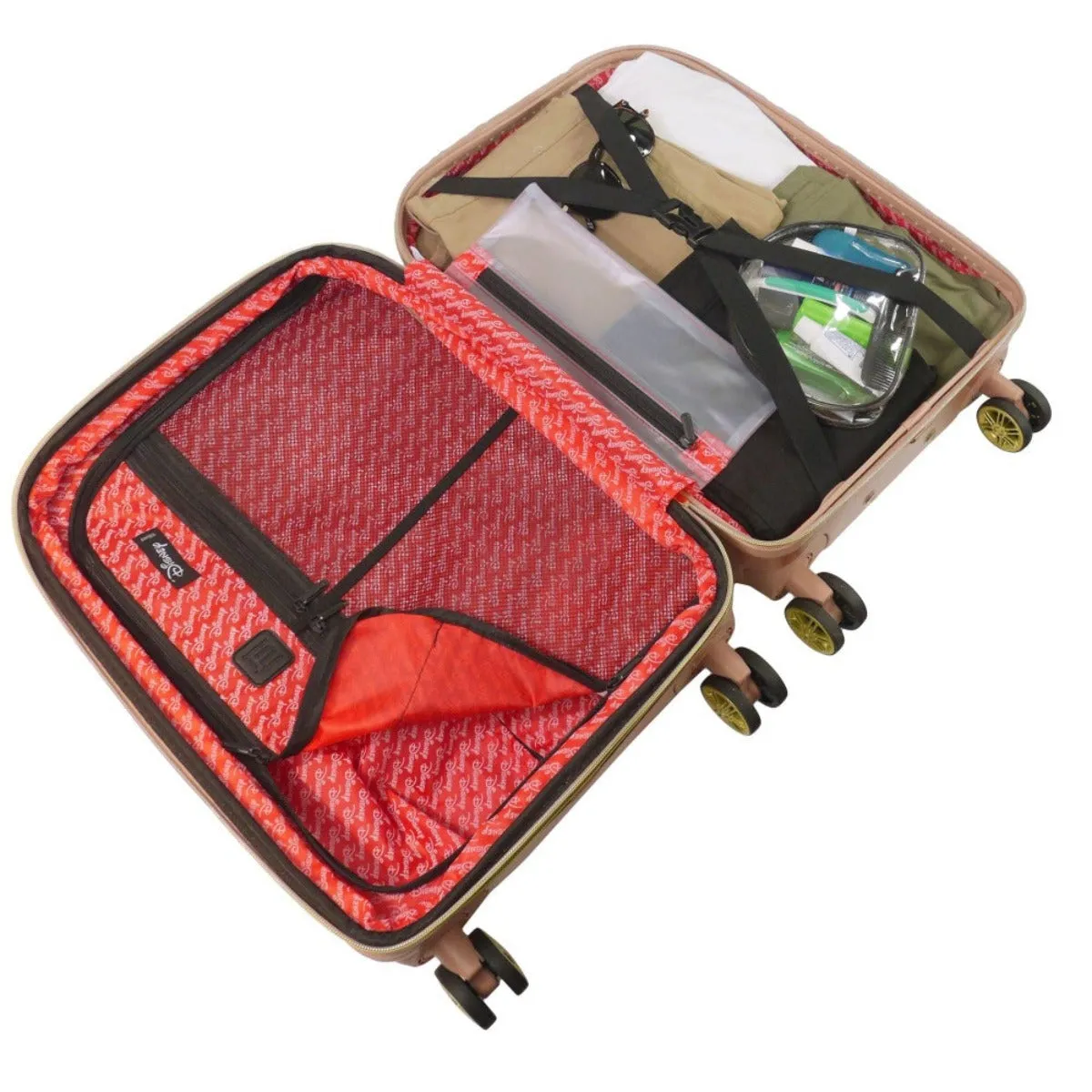 Mickey Mouse Rolling Luggage FL Disney Luggage 22.5" Black