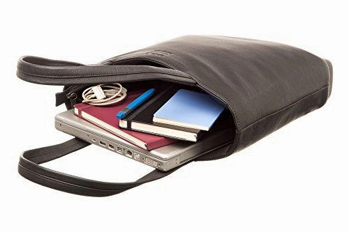 Moleskine Classic Leather Tote Bag, Black