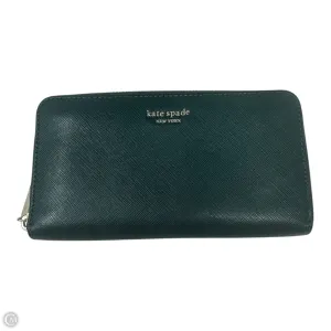 Morgan Zip Around Continental Wallet Designer By Kate Spade, Size: Large