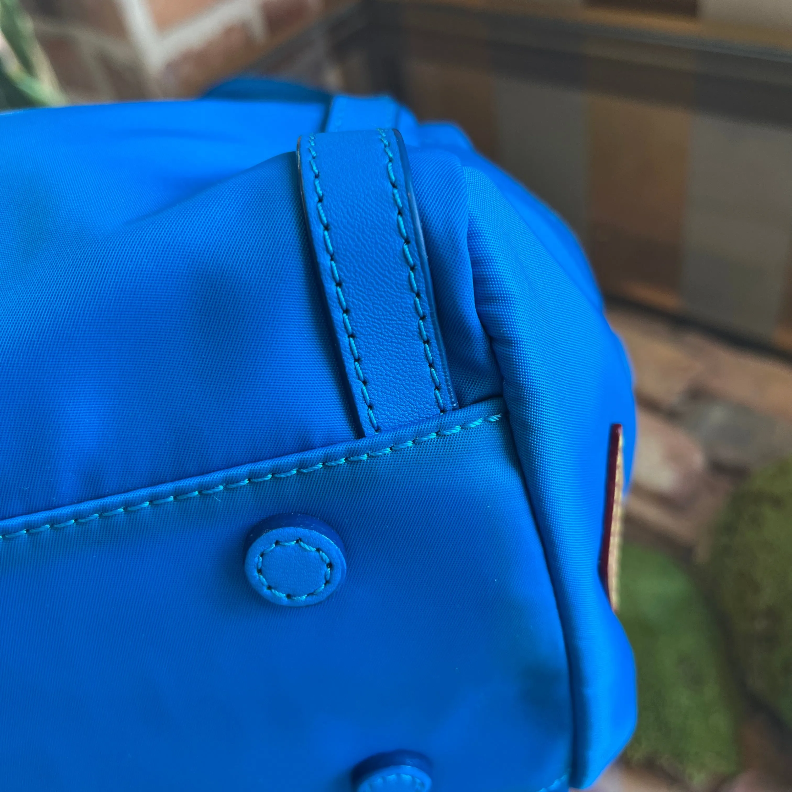 MZ WALLACE Daisy Bedford Aquamarine Nylon Shoulder Bag