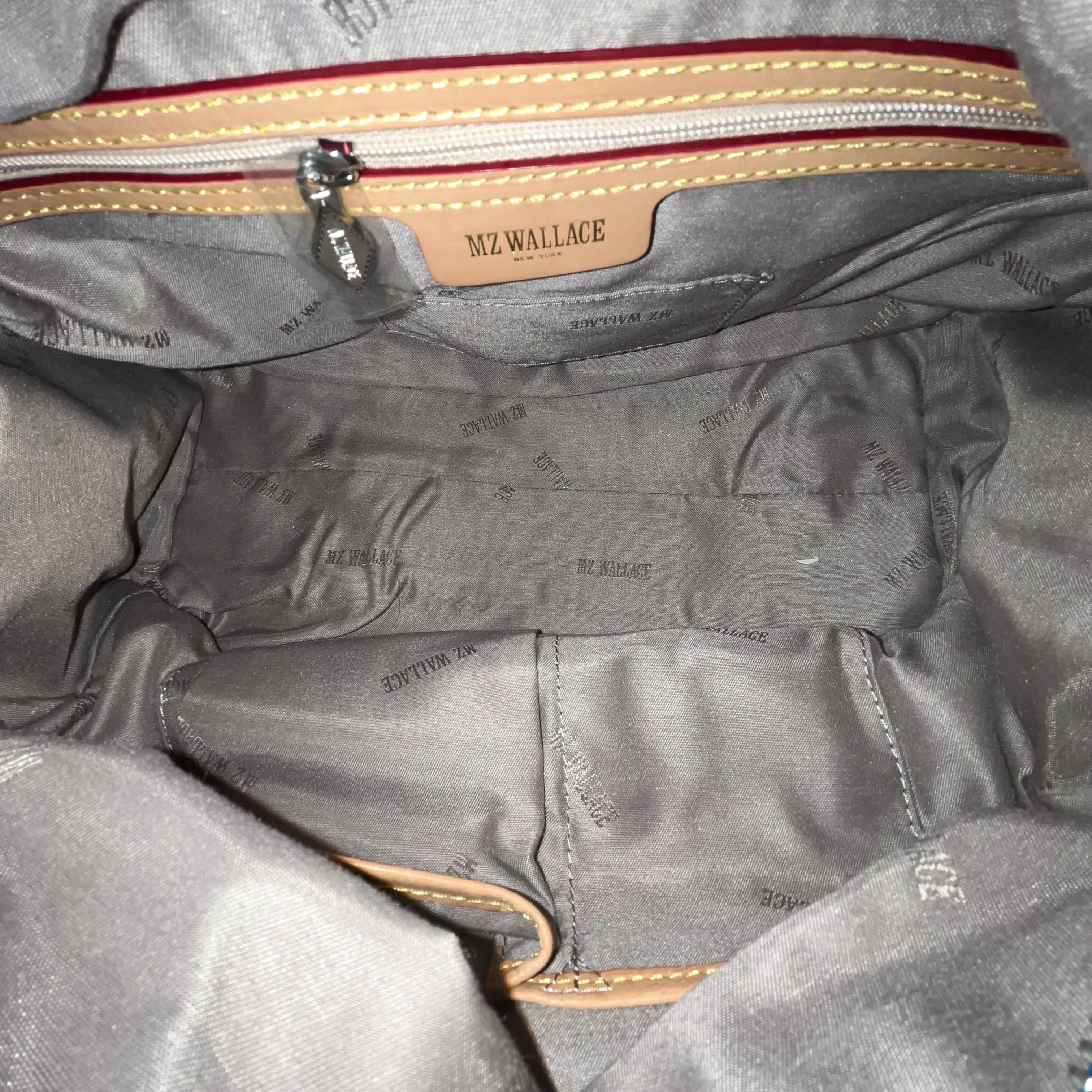 MZ WALLACE Daisy Bedford Aquamarine Nylon Shoulder Bag