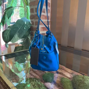 MZ WALLACE Daisy Bedford Aquamarine Nylon Shoulder Bag