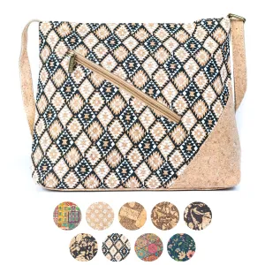Natural Cork Women??s Crossbody Bag BAG-2339
