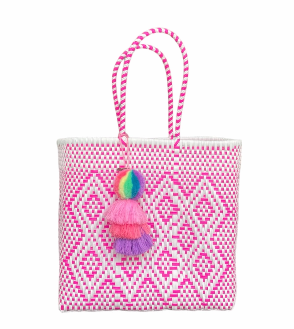 Neon Pink Cocoles Citron Tote
