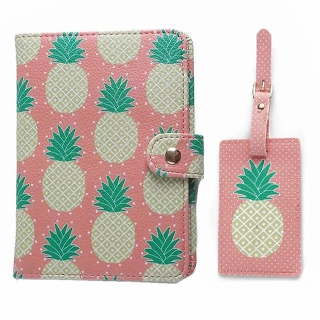 New Travel Accessories Creative Luggage Tag Animal Cartoon Silica Gel Suitcase Passport Cover ID