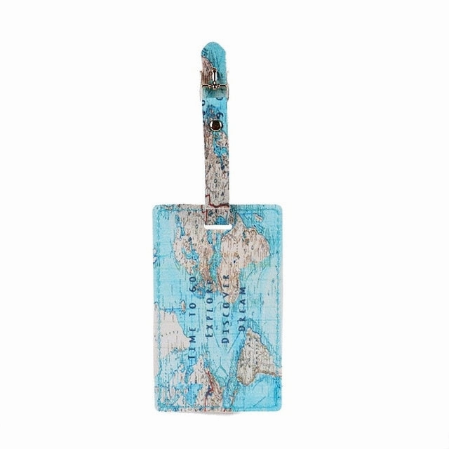 New Travel Accessories Creative Luggage Tag Animal Cartoon Silica Gel Suitcase Passport Cover ID
