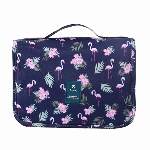 New Women Hanging Travel Cosmetic Bag Makeup Wash Toiletry Zipper Pouch Bathroom Home Suitcase