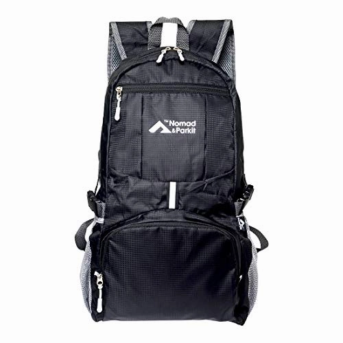 Nomad and Parkit Ultralight 35L Waterproof Backpack for Camping, Hiking, Travel  XL Men, Women