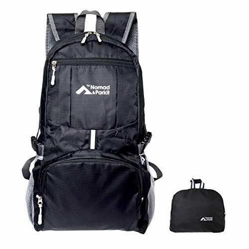 Nomad and Parkit Ultralight 35L Waterproof Backpack for Camping, Hiking, Travel  XL Men, Women