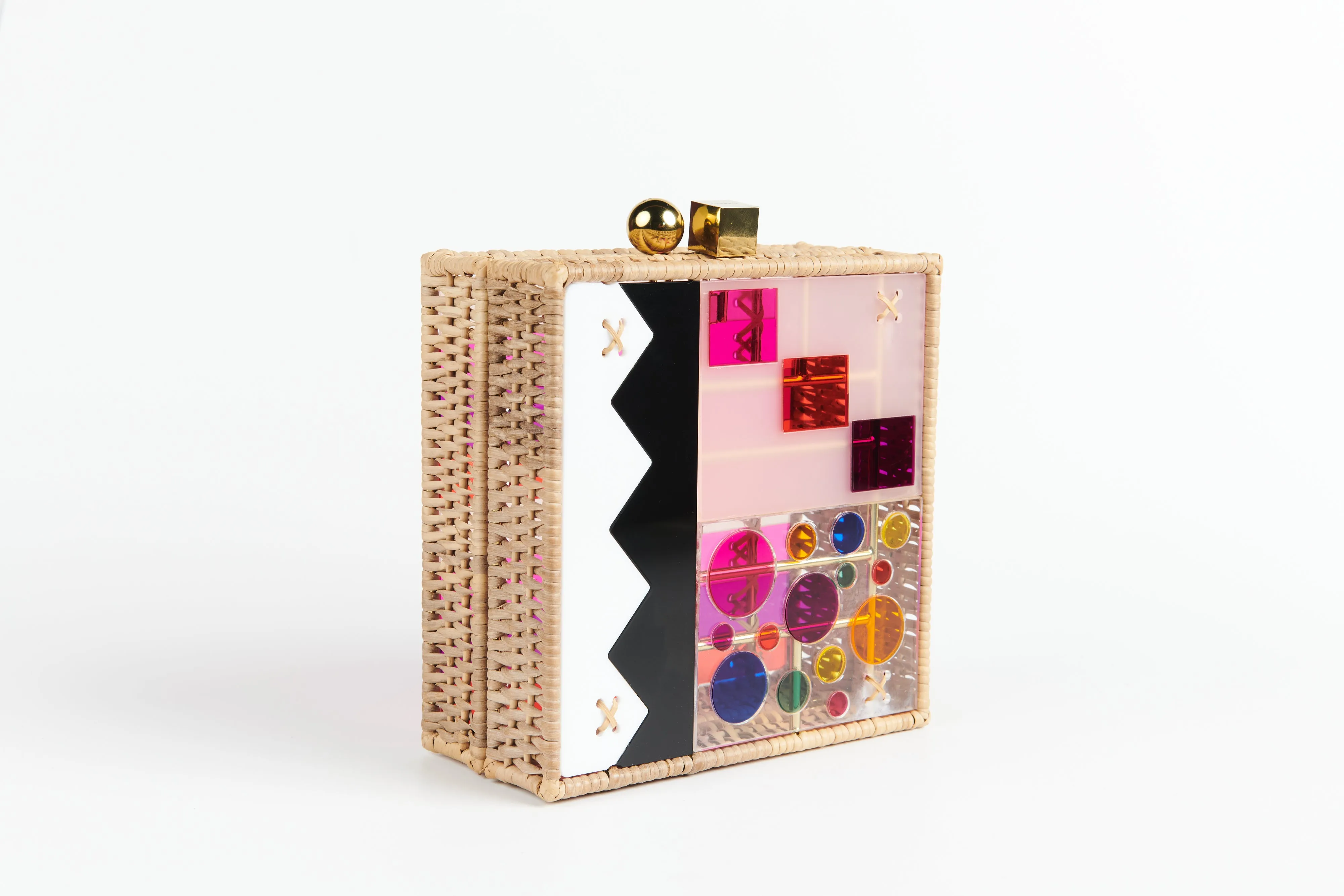 Oiticica Bag Gold Rose