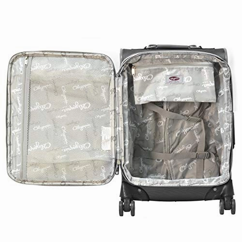 Olympia USA Tuscany 21" Exp. Airline Carry-on (Black)