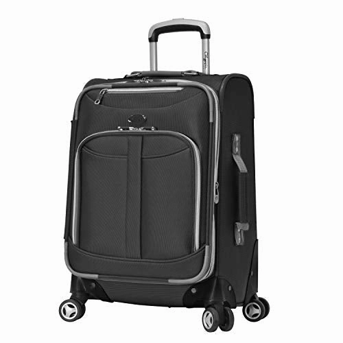 Olympia USA Tuscany 21" Exp. Airline Carry-on (Black)