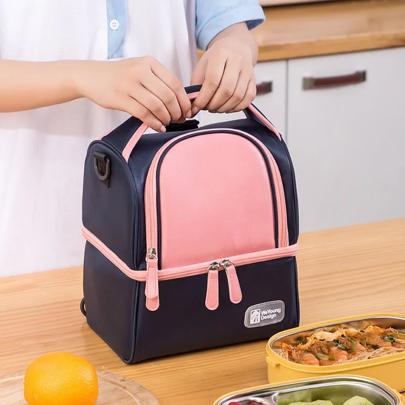 On-the-Go Delights: Portable Cooler Lunch Bag