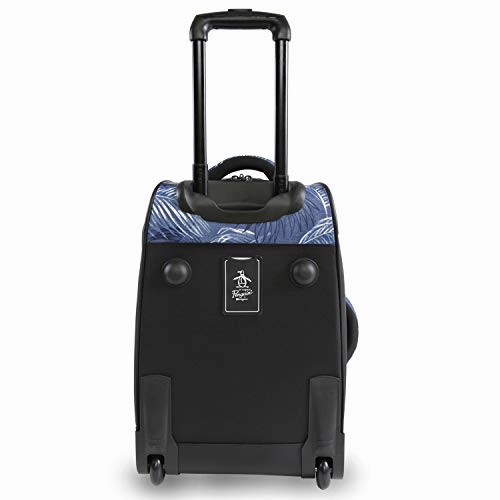 ORIGINAL PENGUIN Luggage 21" Rolling Duffel Bag, Blue Palm Tree, One Size