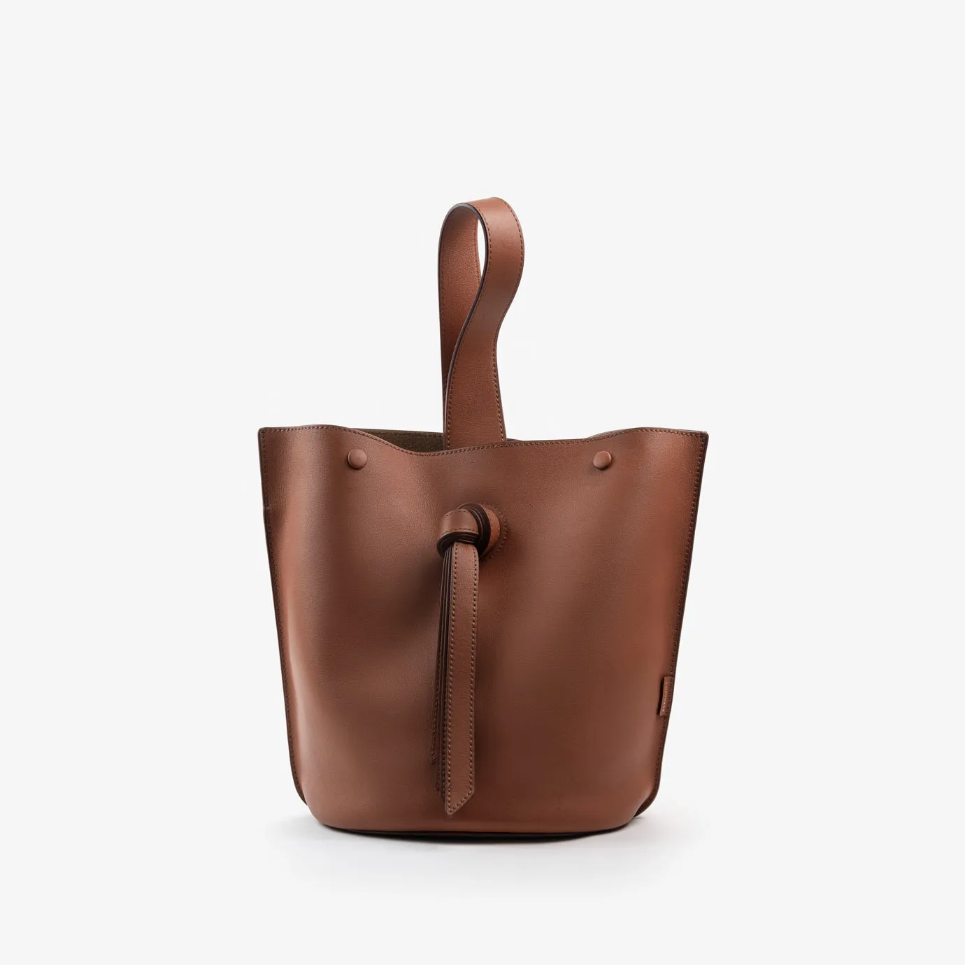 ORUKAMI Knots Bucket Bag - Caramel