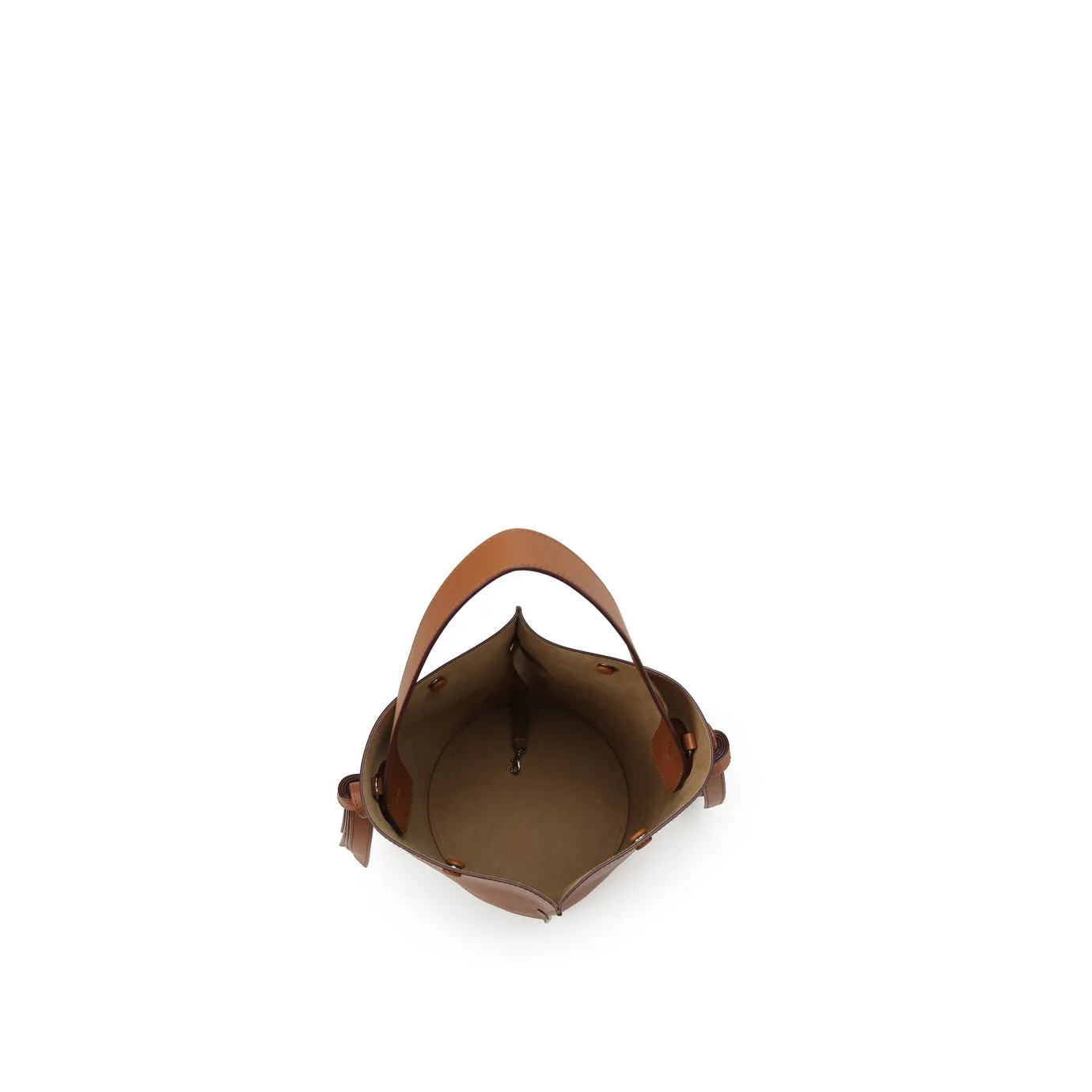 ORUKAMI Knots Bucket Bag - Caramel