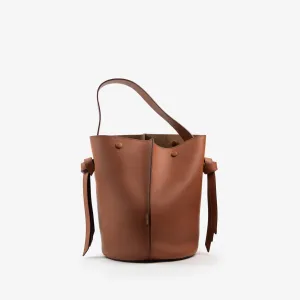 ORUKAMI Knots Bucket Bag - Caramel