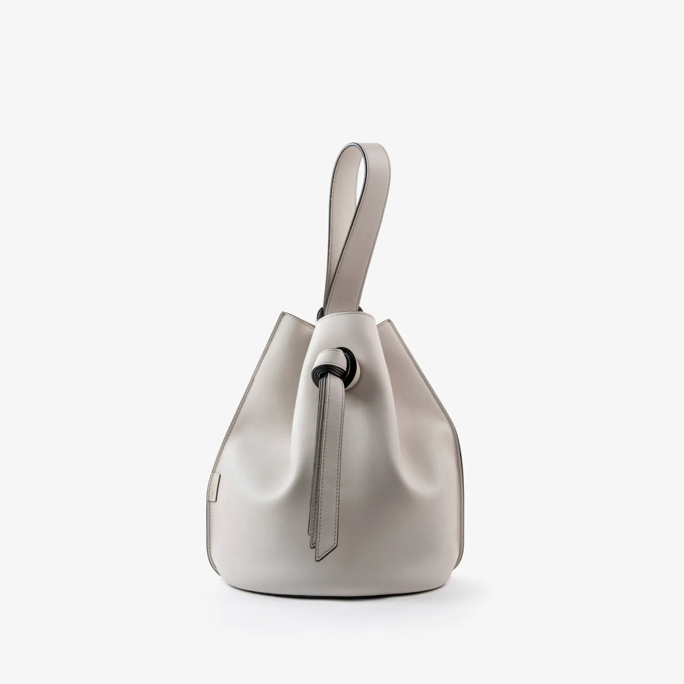 ORUKAMI Knots Bucket Bag - Cream
