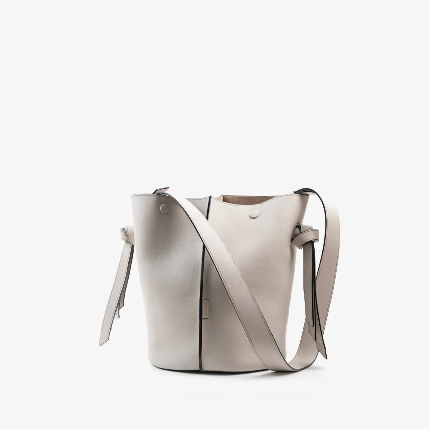 ORUKAMI Knots Bucket Bag - Cream
