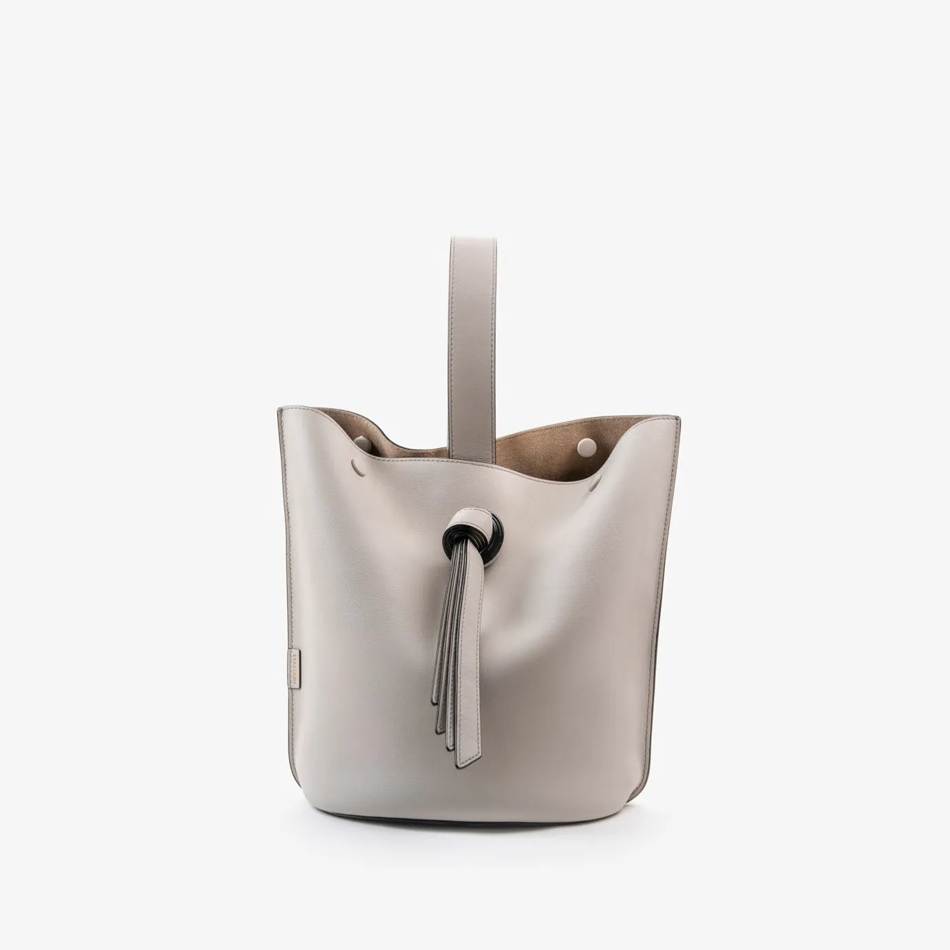 ORUKAMI Knots Bucket Bag - Cream