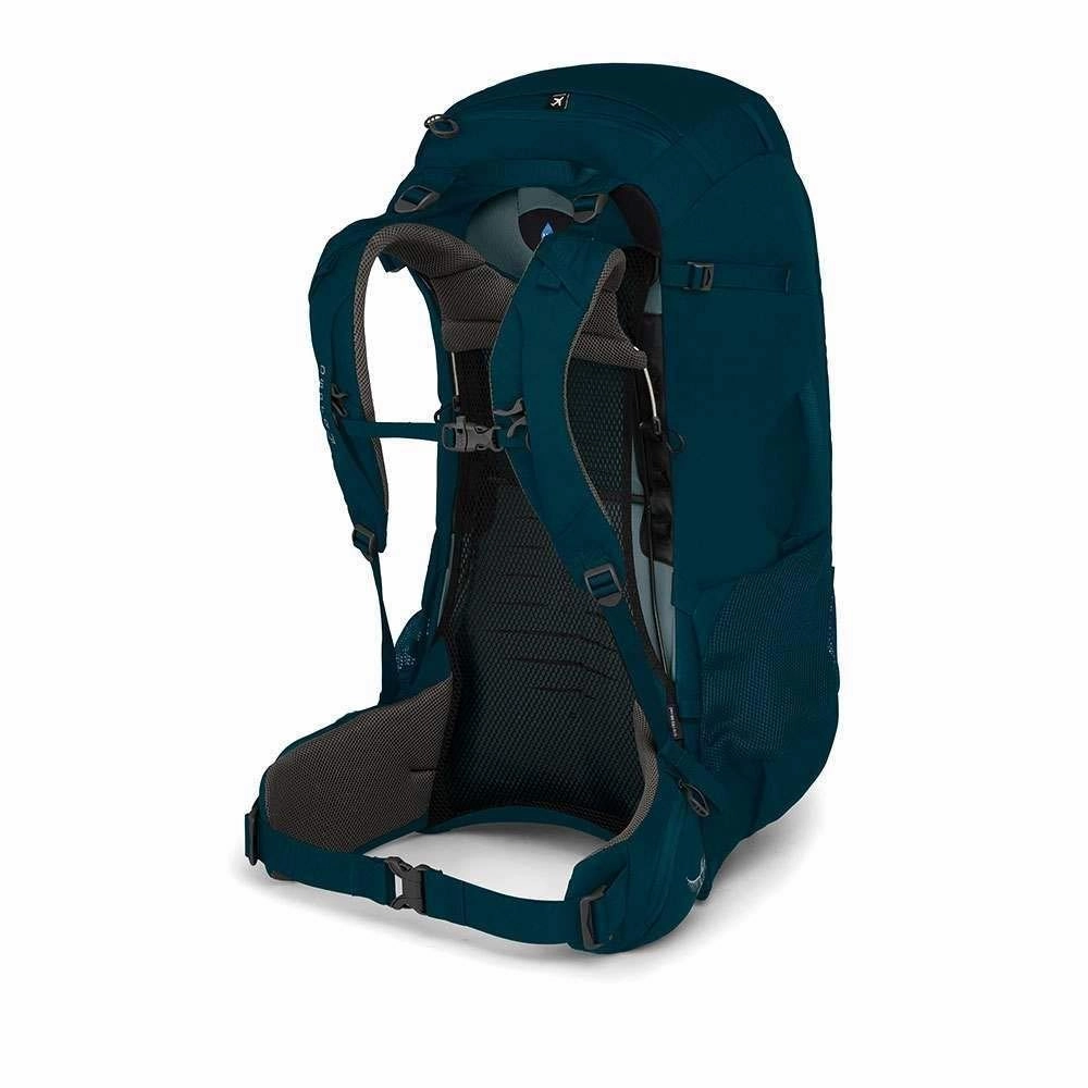 Osprey Packs Farpoint Trek 55L Travel Pack Petrol Blue, One Size