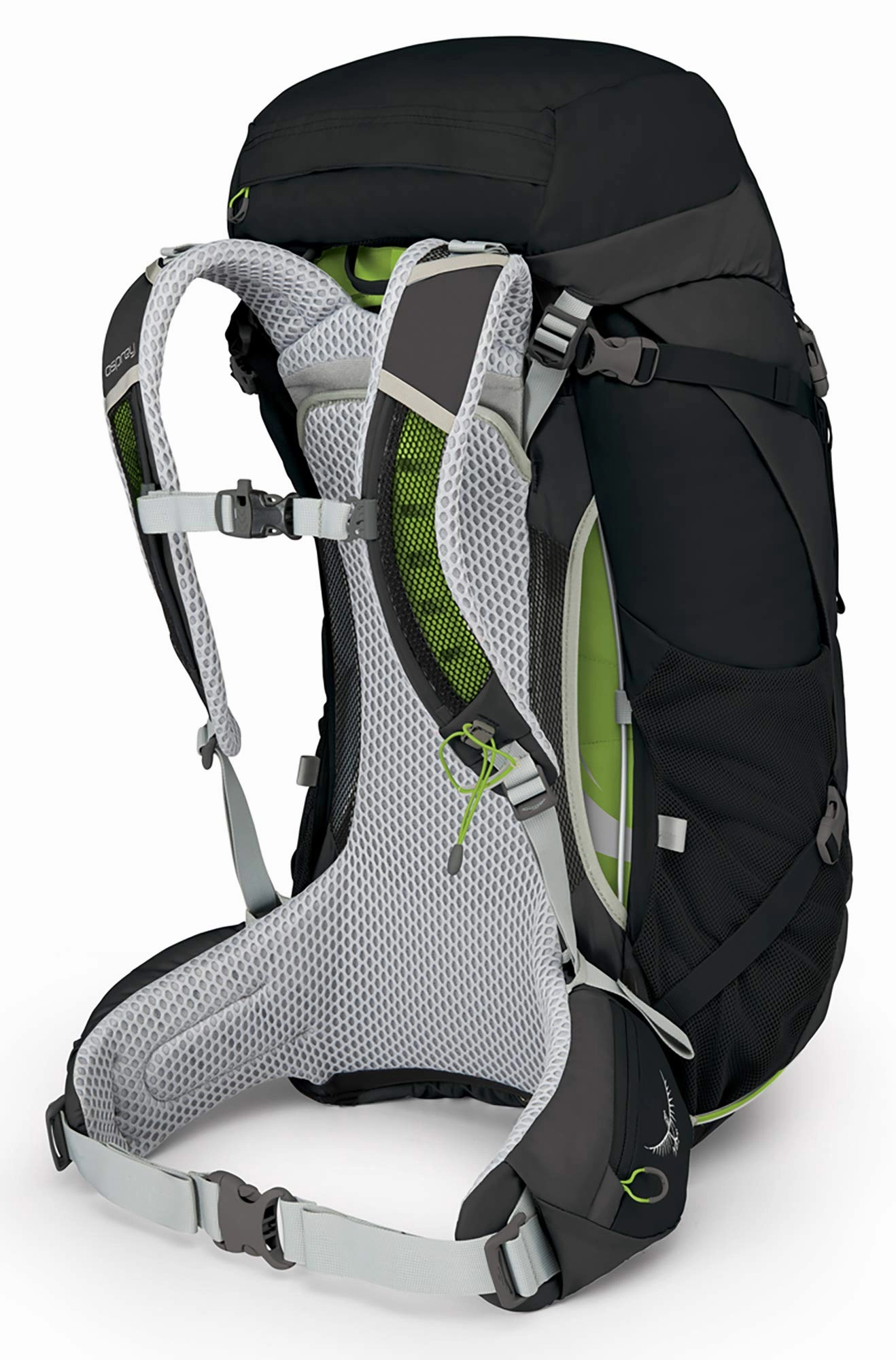 Osprey Packs Stratos 50 Backpacking Backpack, Black, M/l, Medium/Large