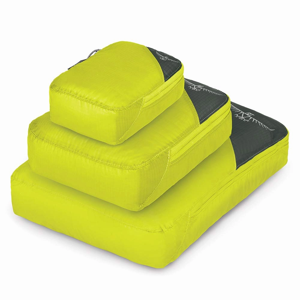 Osprey Packs UL Packing Cube Set, Electric Lime, One Size